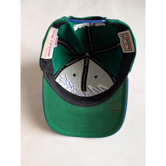 Mitchell & Ness Dallas Mavericks NBA Snapback Hat Hardwood Classics Adjustable - Picture 4 of 7